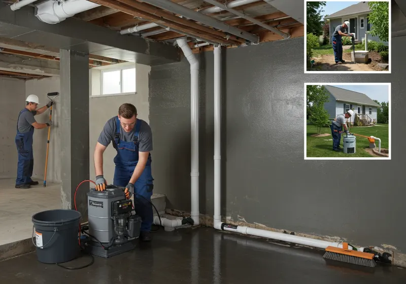 Basement Waterproofing and Flood Prevention process in Black Mountain, NC